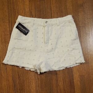 Etiquette Boutique High Waist Relaxed Shorts